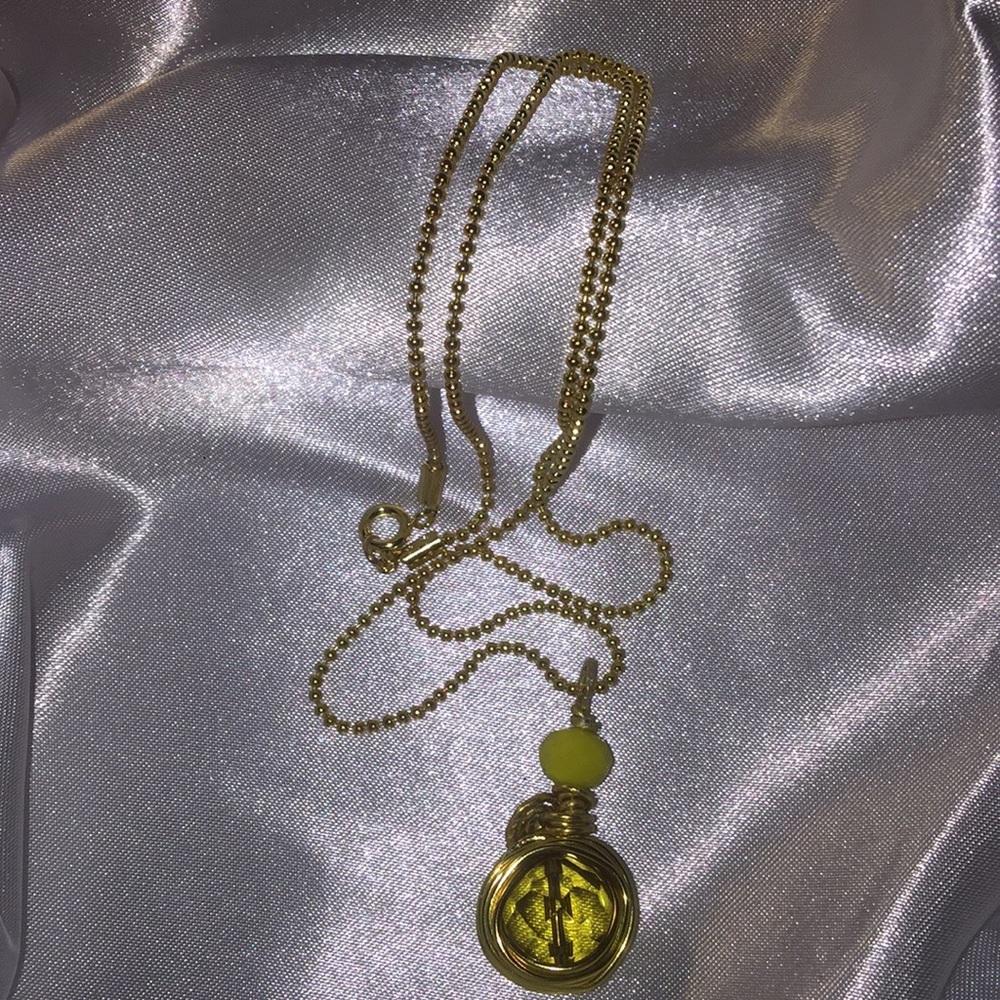 Wrapped necklace